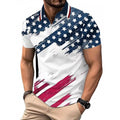 Fashion New White We The People Torn USA Flag Men Patriotic 250 Years Freedom Short Sleeve Tee